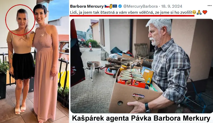 Barbora Merkury a Pávek