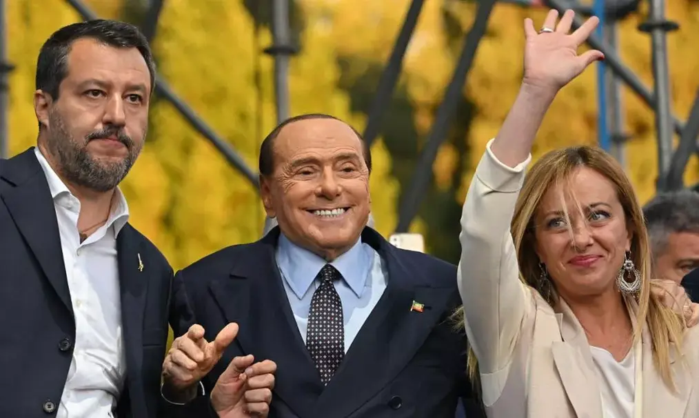 Salvini Berlusconi Melani 7c362
