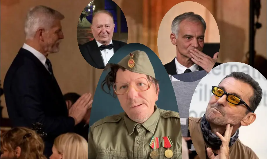 Franta Motýlek v davu c9318