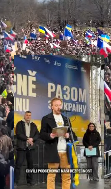 Minář za Ukrajince v Čechách e8229
