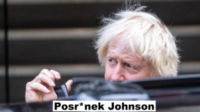 Boris Johnson pr&yacute; smrděl na metry daleko. Strachy se &uacute;dajně podělal, hrdina...
