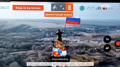 Seznační zpráva Zelenského generálního štábu z ruského Kurska: drtíme nepřítele, má obrovské ztráty...