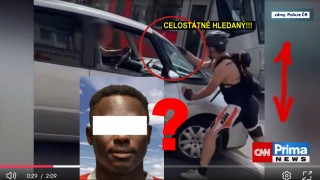 Přistižen český terorista! Ukrajinci plácl na auto: a zatím v Plzni chtěl černoch ze Senegalu podříznout hosty! Ticho. Mlčení!