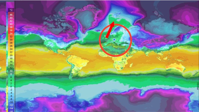 Přituhuje, na Sibiři -62,1 °C, nejnižší teplota od roku 2002, Island a Japonsko od začátku měření
