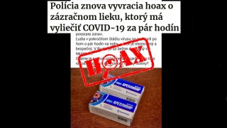 Šílené: slovenská policie se zapojila do dezinformační kampaně! Hoax, který není hoaxem!