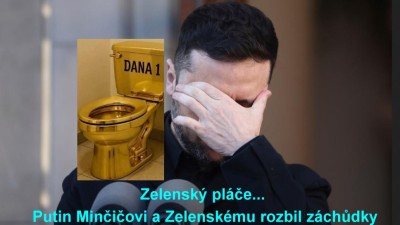 V Kyjevě po&scaron;kodili dům s byty Zelensk&eacute;ho a Mindicha