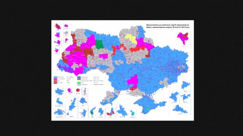 Jak dopadly parlamentní volby v roce 2012 na Ukrajině?