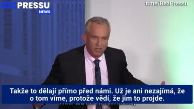 VIDEO: Robert Kennedy Jr.: kdo zešílel, že mír je sprosté slovo?