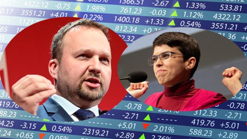 Za manipulaci s akciemi až 14 let! (Jurečka - Richterová) Zjišťuje Bradáčová a ÚOKFK, zda propad 31 miliard nebyl záměrný?