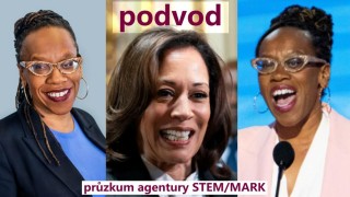 Přichyceni při činu: podvod agentury STEM/MARK. Češi PRÝ volí úžasnou Kamalu! DŮKAZ