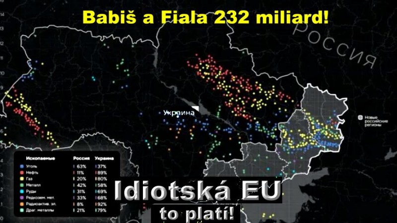 Masakr pro Evropu: jak si Rusko a USA rozdělily nerostné bohatství Ukrajiny?