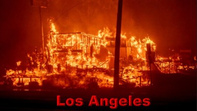 Soudruzi komunisti v Los Angeles: obrovský požár? Nevadí, u srdcí vás zahřeje 750 vojenských základen v 80 zemích světa