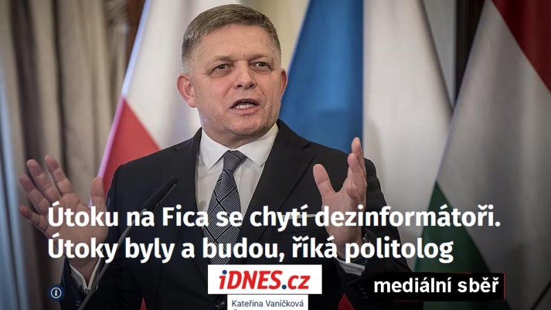 Jsou spoluzodpovědní za atentát zabijáka na Fica i Fiala, Řeporyjec, Černochová…? FOTA jako dokumenty!
