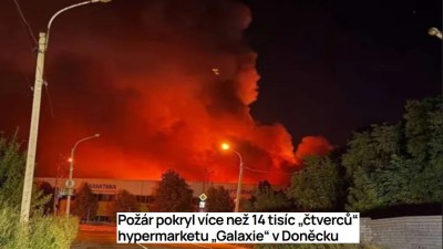 Nacistick&yacute; vůdce Zelensk&yacute; napodobuje Poro&scaron;enka z roku 2014 a bombarduje n&aacute;kupn&iacute; a obchodn&iacute; centra!