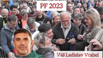 VIDEO: Poděkování Ladislavu Vrabelovi, že dokázal spojit lidi vírou a vizí ve svobodu, lásku a mír