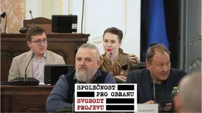 VIDEO: Zločinná cenzura - jednání v Parlamentu: Společnost pro obranu svobody projevu