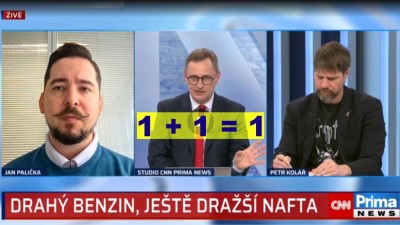 Dostal Palička ve studiu CNN Prima News paličkou do palice? Nebo m&aacute; n&aacute;dor na mozku?