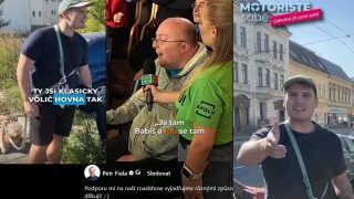 VIDEO: Voliči ODS v delíriu: Jste ho*na, ty hovne, voliš ho*na. Ja su volič ODS...