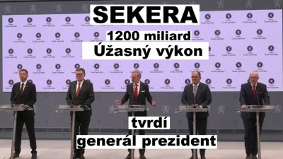Imbecilové Stanjura s Fialou: ale těch 1200 miliard jsme si půjčili pro vás! Tolik jsme se obětovali!