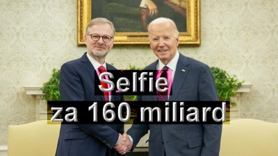 VIDEO: Audience u páníčka za 160 miliard na stole v českých: slušnej vejvar Bidena