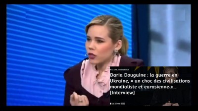 Poslední rozhovor dle jásající Černochové s "fašistkou" Darijou Duginou před její smrtí