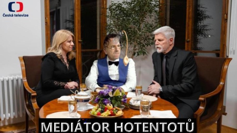 Franta Motýlek se nezištně ujal funkce mediátora u dvou Hotentotů