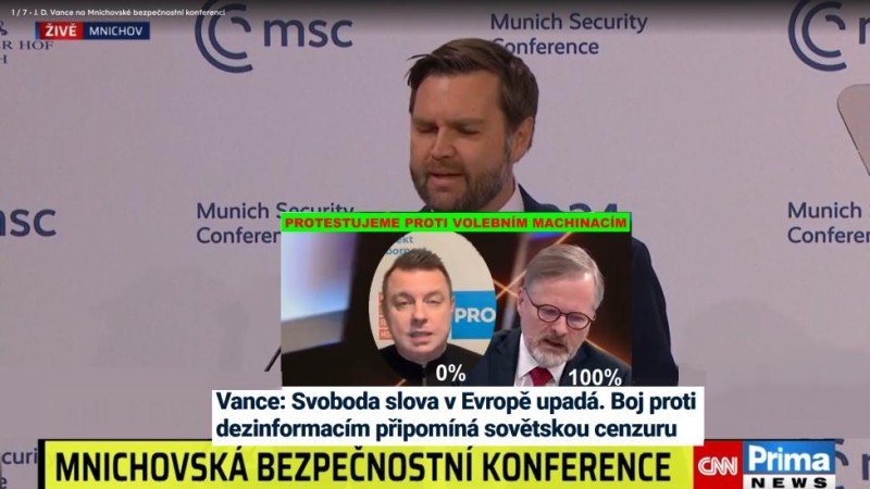 Potrefená husa nekejhá, ale vříská: Vance jim rozbil bábovičky! Ale víte, že to obšlehnul od nás?