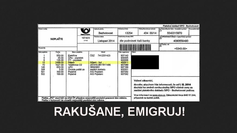 Šílené: pod panem &quot;čistým&quot; Rakušanem budeme platit České poště i za elektronické SIPO!