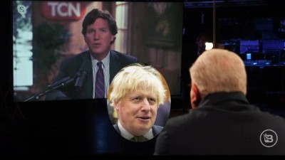 Tucker Carlson v šoku: Boris Johnson požadoval 1 milion dolarů za rozhovor o Ukrajině