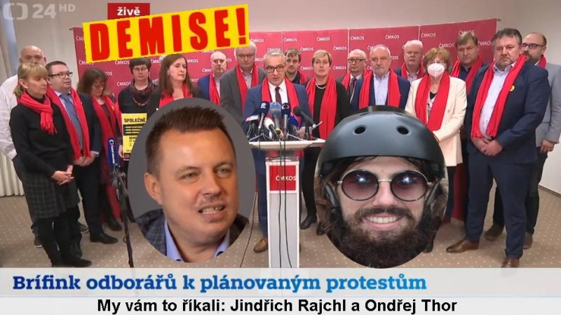 My jsme vám to už před rokem říkali: bez odborů to nejde. Přidejte se! Budíček?