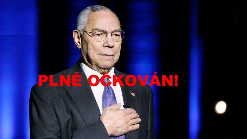 První afroamerický ministr Colin Powell náhle zemřel po druhé dávce vakcíny proti covidu!