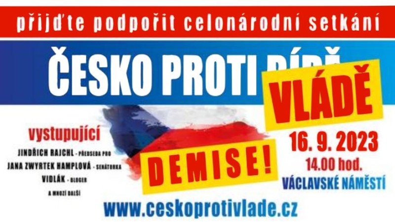 Protest s těmi darebáky nemá nic společného: Vrábelovci se budou rvát na Můstku s Ukrajinci a europeisty!