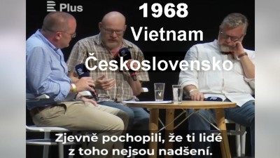 Srovnává Ondřej Soukup - vládní rusista expert rok 1968: Vietnam a Československo?
