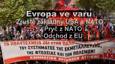 Pryč z NATO, pryč s USA a odchod z EU: statisíce lidí míří na americkou ambasádu!