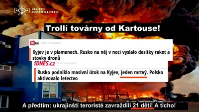 Tov&aacute;rna na lži založen&aacute; Jourovou nyn&iacute; pracuje na 1000%: masakr teroristů z Ukrajiny se vymlč&iacute;, odveta je spu&scaron;těna ve v&scaron;ech masmedi&iacute;ch!