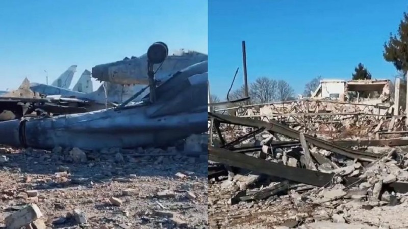 Flotila letounů MiG-29 „vymazána“ ruským raketovým útokem