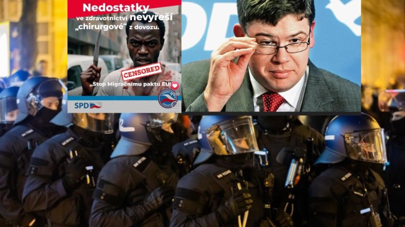 Podá Tomio Okamura (SPD) trestní oznámení na Jiřího Pospíšila za podporu terorismu a vražd?