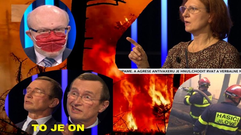 Ohnivé peklo v národním parku České Švýcarsko: hasiči, kdo nemá Pfizera, táhněte domů!