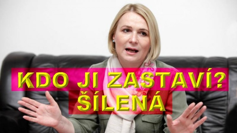 Schvaluje Černochová atentát na Tomio Okamuru? Proboha, udělejte s tou šílenou osobou něco!