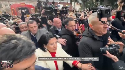 VIDEO: GRUZIE - Další obruč amerického objetí praskla: nenávistná francouzská prezidentka odešla do pryč!