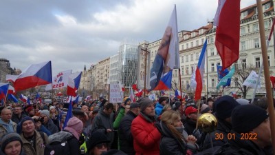 VIDEO: Pochod na Pražský Hrad: přímý přenos!