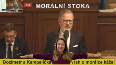 Hnůj se vyvalil z kanálů a zaplavil Parlament, Sněmovní 4, 118 26, Praha 1 - Malá Strana.