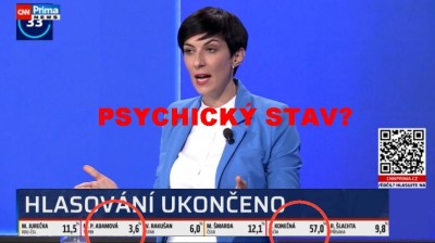 Psychicky defektní Pekarová-Adamová dostala další těžký ban: a sebereflexe nula?
