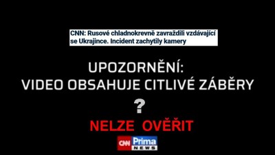 Zákeřně popravení Ukrajinci jsou ve skutečnosti Rusové popravení ukrajinskými teroristy?