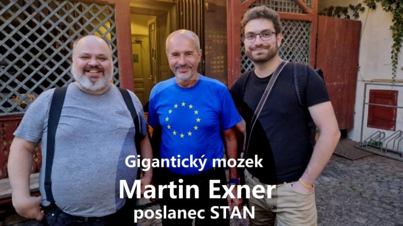 Jindřich Rajchl (strana PRO) konfrontoval žvásty poslance STAN Martina Exnera a Exner pláče...