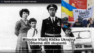 Šťastné děti ukrajinských okupantů z Milovic (rok 1968 - 2025) Nyní jsou zpět. Důkaz v článku.