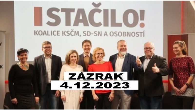 Rajchle (strana PRO), proti komunistům jsi nula. Jim stačí jeden den...