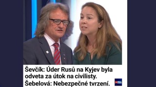 Šebelová (Dozimetr STAN) už otevřeně vyhrožuje poslanci Ševčíkovi v přímém přenosu!