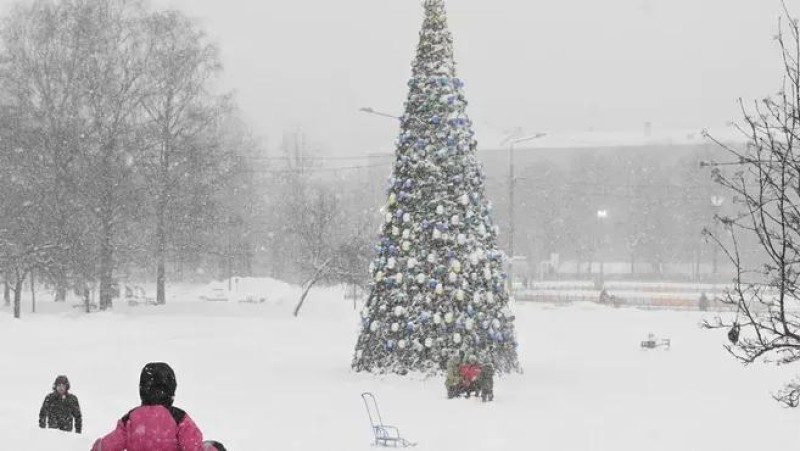 Množství srážek v Moskvě přesáhlo prosincovou normu 21.12.2023