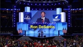 Ron DeSantis na podporu Donalda Trumpa
